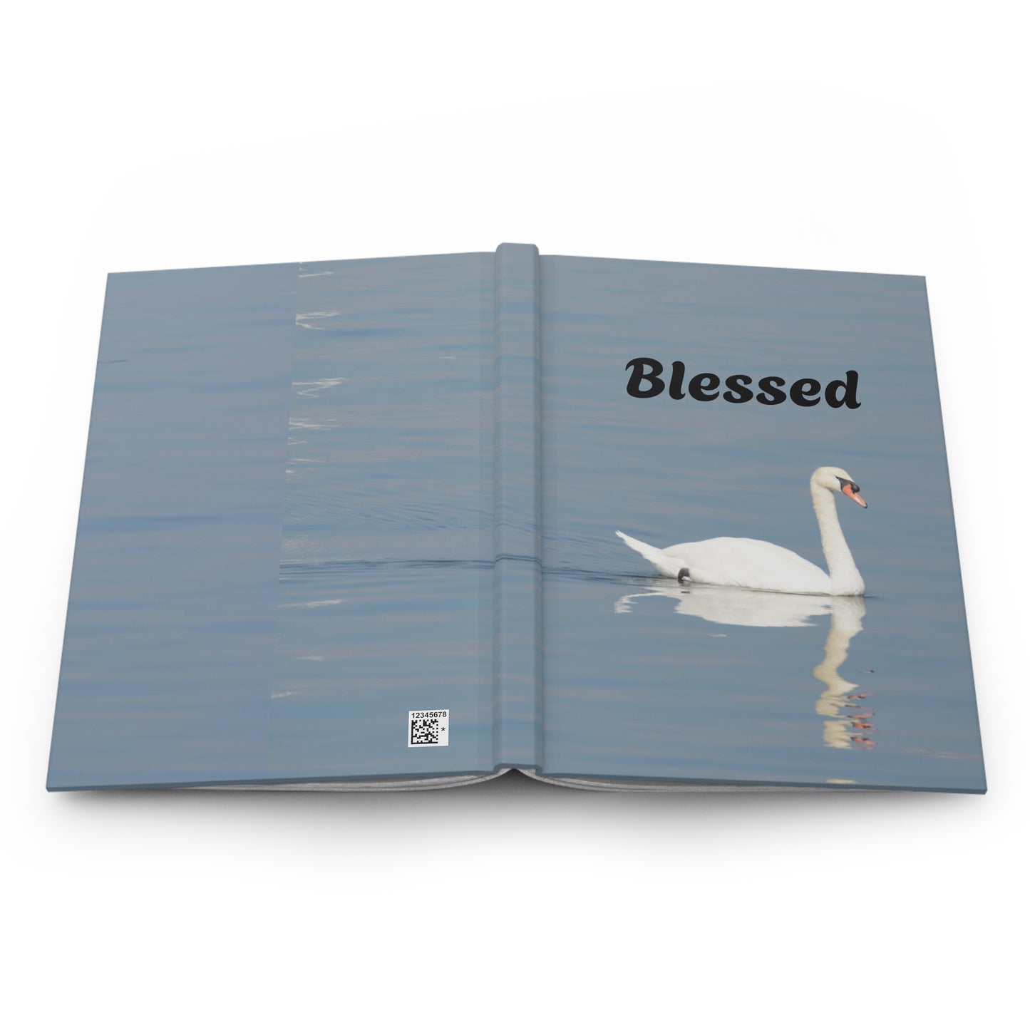 Blessed Hardcover Journal Matte, Holiday Gift, Christian Hardcover Journal Matte, Religious Writing Diary Notebook, Faith Scripture