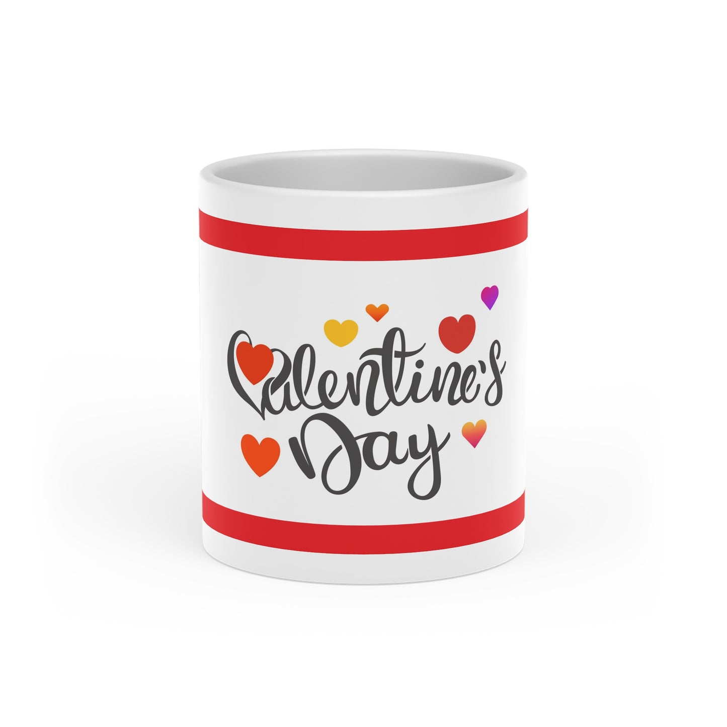 Heart-Shaped Mug — Valentine’s Coffee Cup