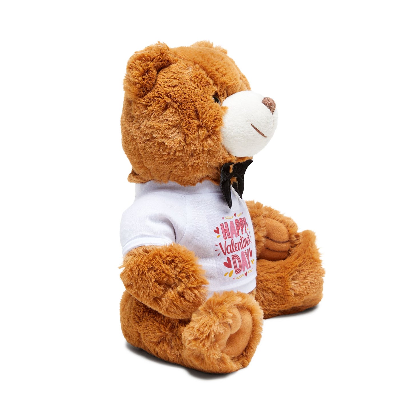 Valentine's Day Teddy Bear with 'Happy Valentine's Day' T‑Shirt