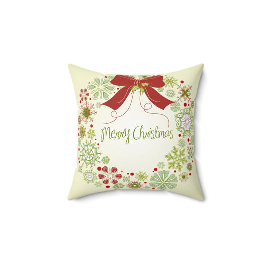 Christmas Throw Pillow, Holiday Decor, Chair Pillow, Home Decor, Festive Decor