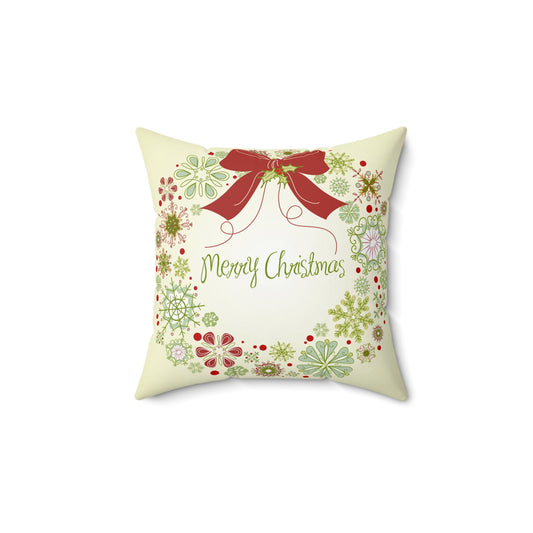 Christmas Throw Pillow, Holiday Decor, Chair Pillow, Home Decor, Festive Decor